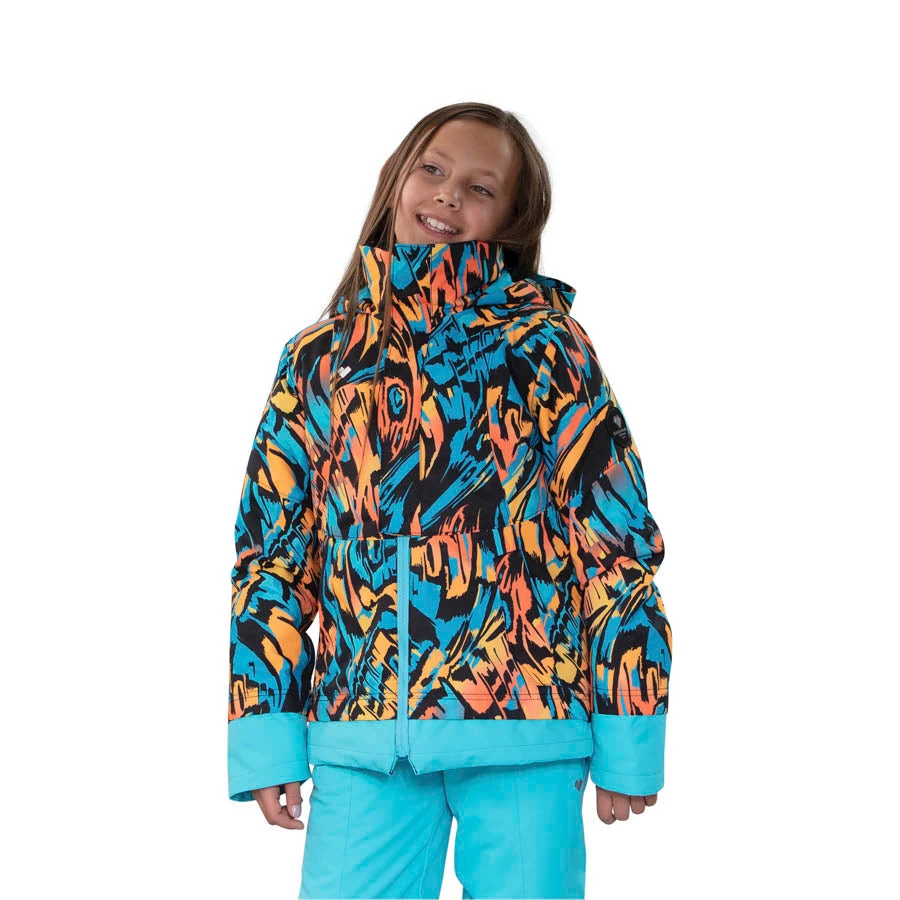Obermeyer Taja Print Girls Jacket 2023 3 Obermeyer Taja Print Girls Jacket 2023