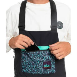 Quiksilver Fly High Bib Pant 2023 -Ski Equipment Quiksilver Fly High Bib Pant 22 23 BLAC 3