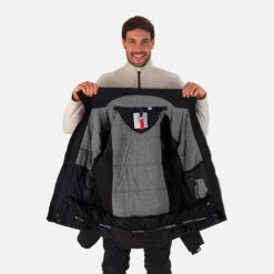 Rossignol React Merino Jacket 2023 -Ski Equipment Rossignol React Merino Jacket 22 23 BLAC 3