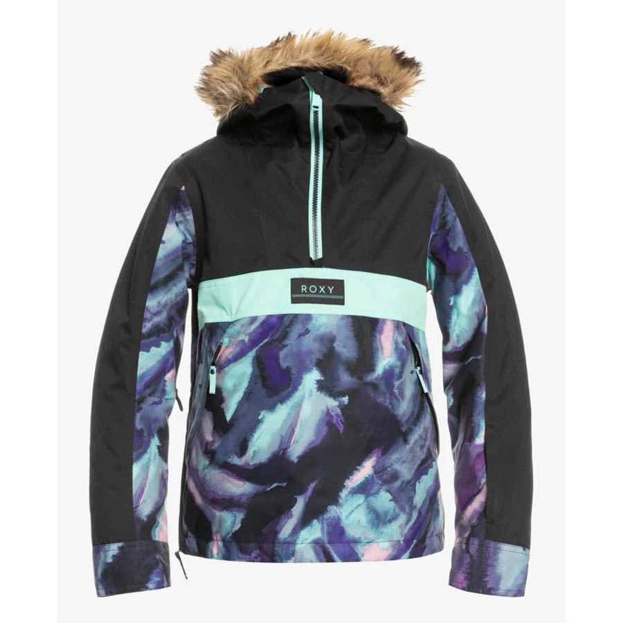 Roxy Shelter Girls Anorak Jacket 21-22 3 Roxy Shelter Girls Anorak Jacket 21-22
