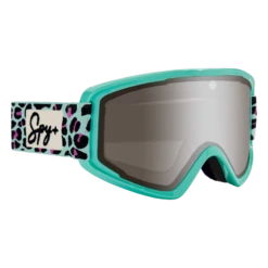 Spy Crusher Elite Jr Kids Goggles 2023 7 Spy Crusher Elite Jr Kids Goggles 2023 -Ski Equipment SPY 21 CrusherEliteJr Leopard BronzewithSilverSpectraMirror 3100000000188 01