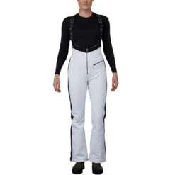 Spyder Strutt Womens Bib Pant 2023 -Ski Equipment Spyder Strutt Womens Bib Pant 22 23 WHIT 1
