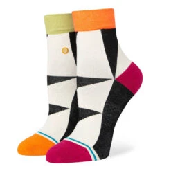 Stance Flip Side Womens Quarter Sock 2023