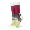 Stance Sunshine Stripe Womens Crew Sock 2023 -Ski Equipment Stance Sunshine Stripe Womens Crew Sock 22 23 S 1