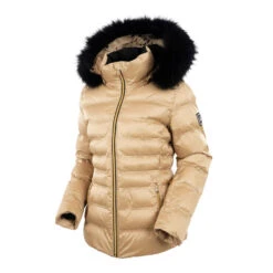 Sunice Fiona Fur Womens Jacket 2023 -Ski Equipment Sunice Fiona Fur Womens Jacket 22 23 GOLD 1