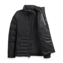 The North Face Evelu Down Hybrid Womens Jacket 2023 -Ski Equipment The North Face Evelu Down Hybrid Womens Jacket 22 23 BLAC 3